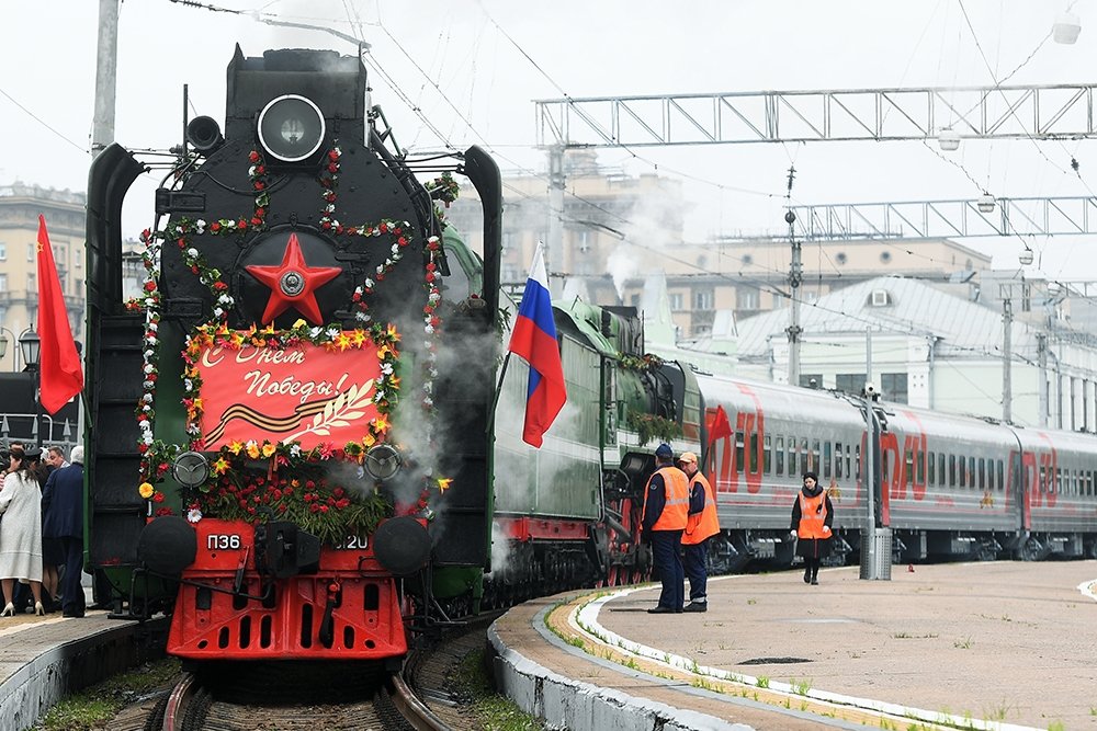 В России стартовали "Поезда Победы" - Российская газета