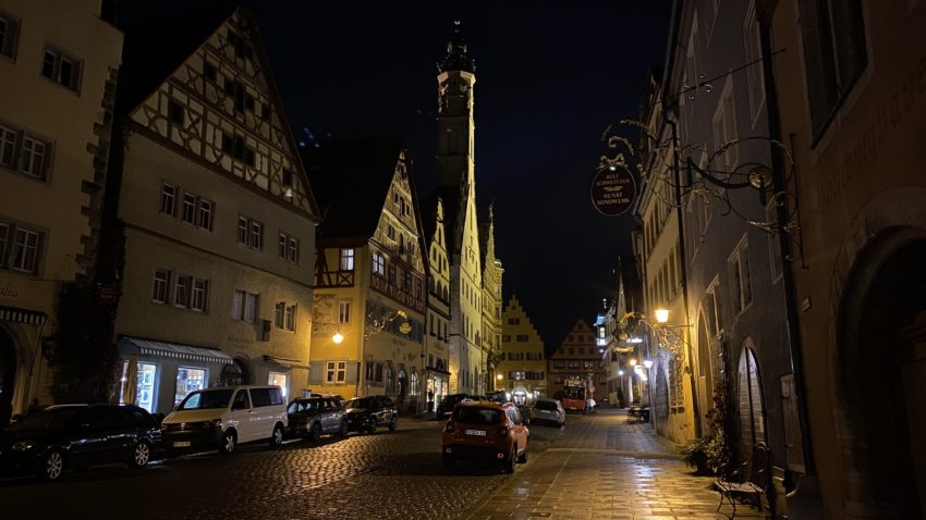 Ротенбург на Таубере ночью - самый сказочный город Германии | ✓ Go to Munich