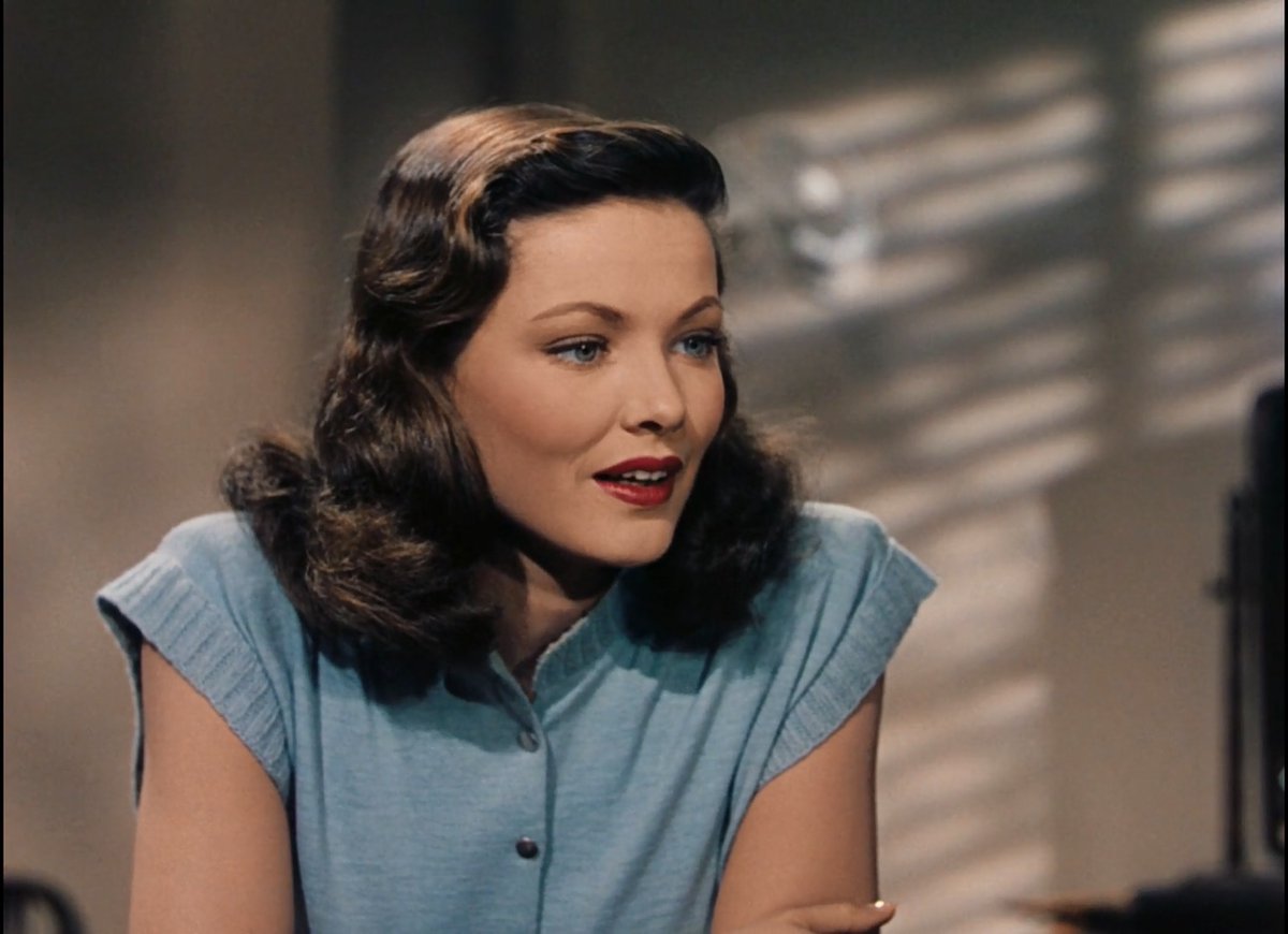 Как одно рукопожатие способно изменить жизнь. История актрисы Джин Тирни