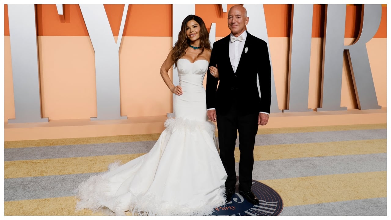 Джефф Безос и Лорен Санчес