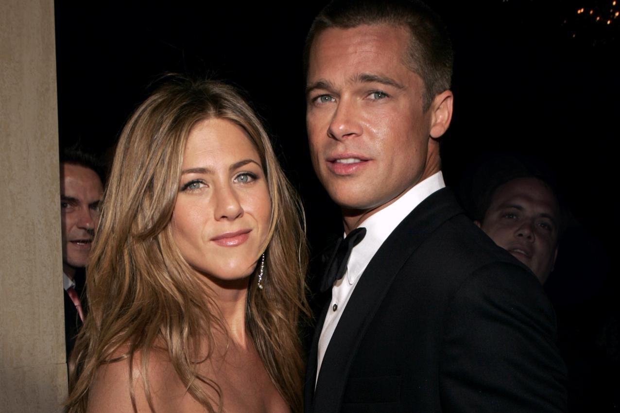 Брэд Питт и Дженнифер Энистон