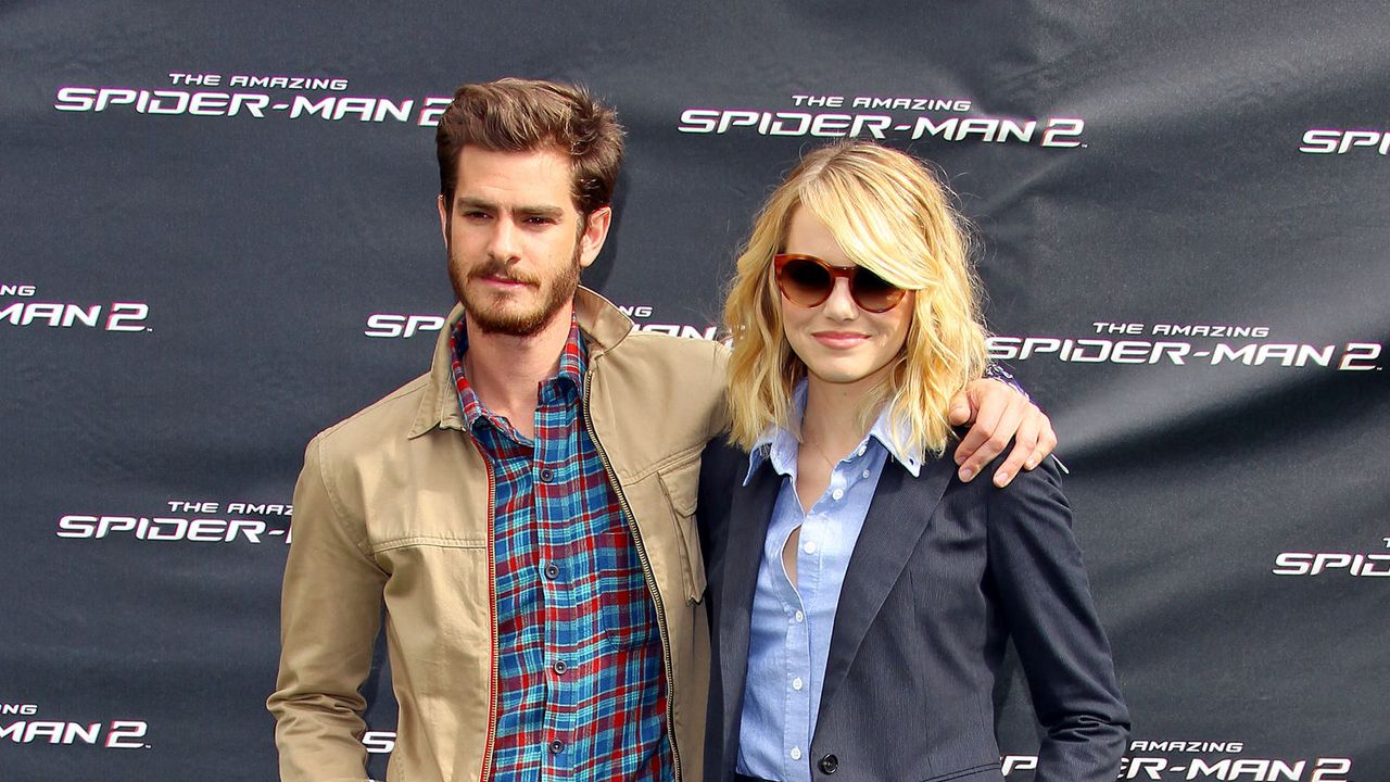 Эндрю Гарфилд и Эмма Стоун